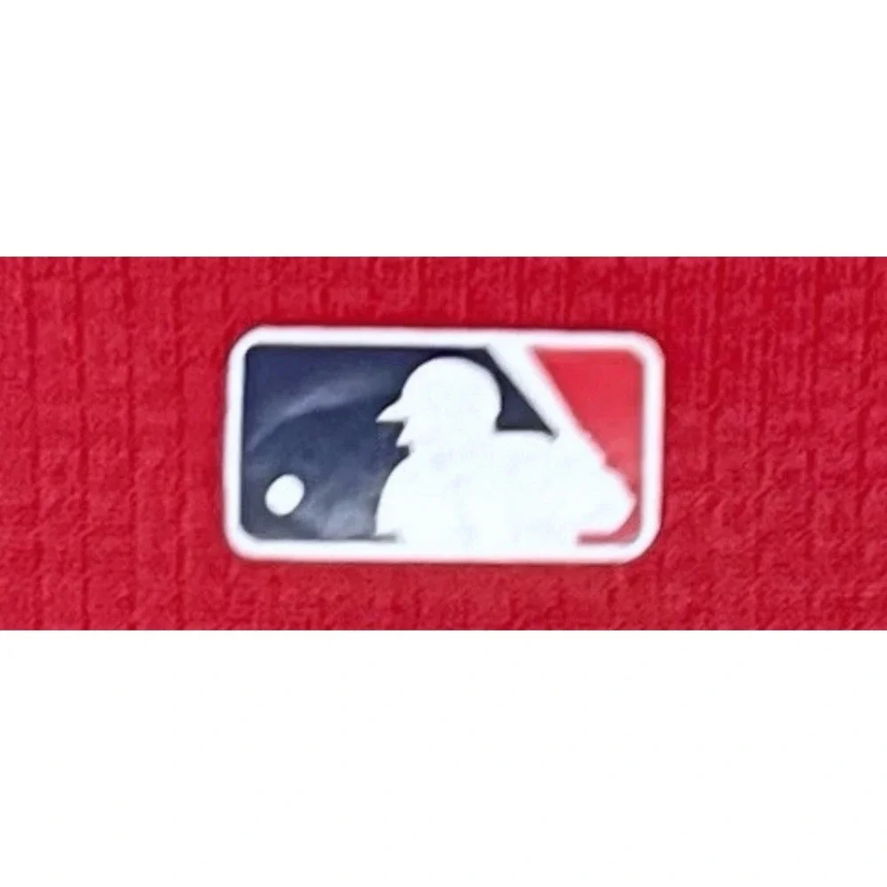 Nike‎ Sphere Dry MLB Mock Neck Pullover Mens Large Red Navy Baseball Fan Gear